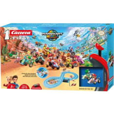 Carrera First Mario Kart World: Mario vs. Yoshi 2.4 m car track