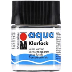 Marabu Aqua Clear Varnish 50ml in clear varnish