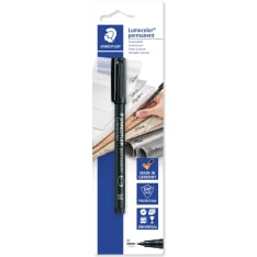 Staedtler Lumocolor black felt-tip pen