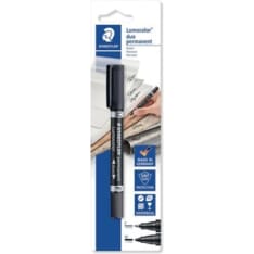 Staedtler Lumocolor Duo black felt-tip pen