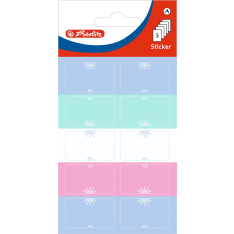 FREEZING STICKERS MIXED COLORS 50 PCS