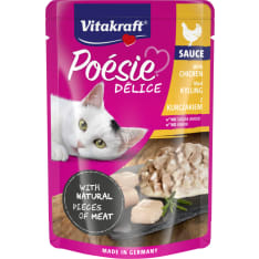 Vitakraft Poésie Délice Kanaa kastikkeessa kissan märkäruoka