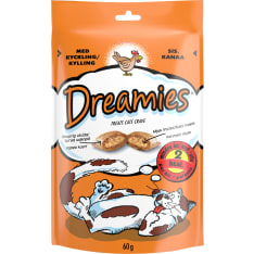 Dreamies 60 g chicken cat food