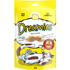 Dreamies 60 g juusto kissanruoka