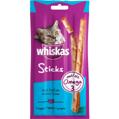 Whiskas Sticks 3x6 g lohi