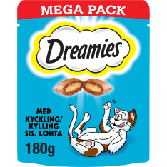 Dreamies Lohi 180 g kissan herkku