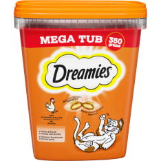 Dreamies 350 g MegaTub Kana kissan herkku