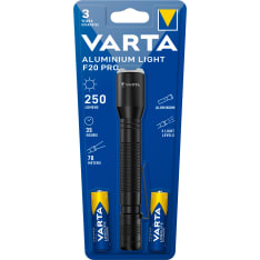 Varta Aluminium Light F20 Pro 250lm taskulamppu