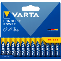 Varta Longlife Power AAA 12 kpl paristo