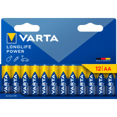 Varta Longlife Power AA 12 kpl paristo