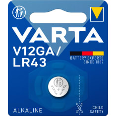 Varta V12GA/LR43 1,5V nappiparisto
