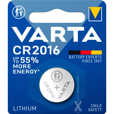 Varta CR2016 3V litium nappiparisto