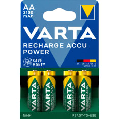 Varta Accu AA 2100 mAh 4 kpl ladattava paristo