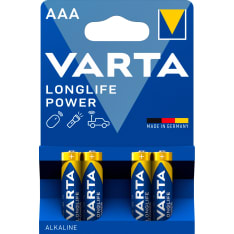 Varta Longlife Power AAA 4 kpl paristo