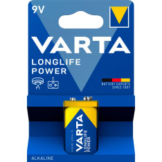 Varta Longlife Power 9V Bloc paristo