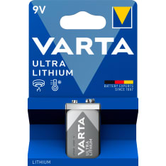 Varta Lithium Ultra 9V paristo