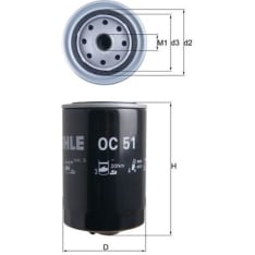 Knecht OC 51 Öljynsuodatin