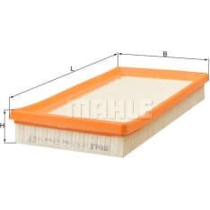 Knecht LX1625 Ilmansuodatin