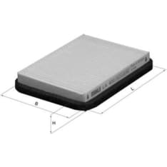 Knecht LA 400 Raitisilmasuodatin