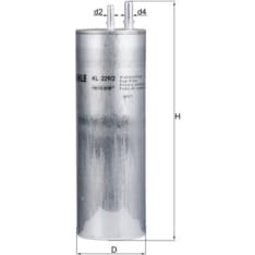 Knecht KL 229/2 Polttoainesuodatin