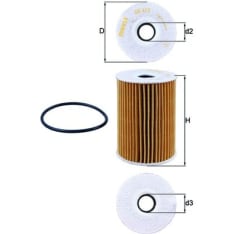 Knecht OX 415D Öljynsuodatin