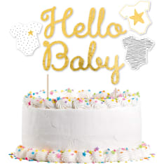 Cake decoration Hello Baby