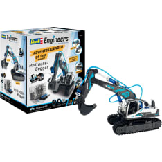 Revell Engineer Hydraulic Excavator kaivinkone pienoismalli joulukalenteri