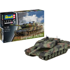 Revell Leopard 2 A6M+ 1:35 pienoismalli