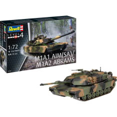 Revell M1A1 AIM(SA)/ M1A2 Abrams 1:72 pienoismalli
