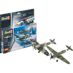 Revell Model Set Combat Set Bf109G-10 & Spitfire Mk.V 1:72 scale model