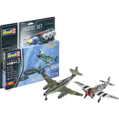 Revell Model Set Combat Set Me262 & P-51B 1:72 scale model