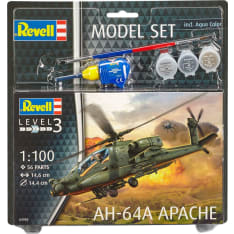 Revell Model Set AH-64A Apache 1:100 pienoismalli