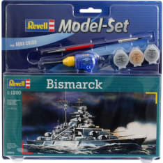 Revell Model Set Bismarck 1:1200 miniature model