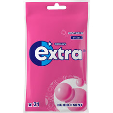 Extra Bubblemint chewing gum 29 g