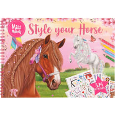 Miss Melody Style your Horse coloring book