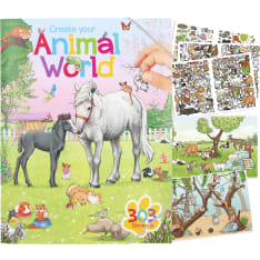 Create your Animal world tarrakirja