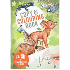 Wildlife Copy & Colouring Book