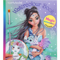 TOPModel Dragon Love watercolor book