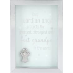 Depesche Nro 4 pieni kehys tekstillä