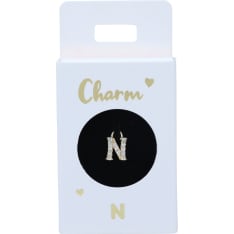 Trend Charms Nro14  Kirjain N riipus