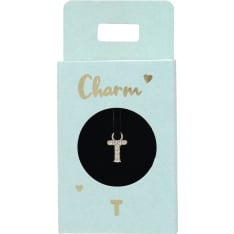 Trend Charms Nro18  Kirjain T riipus