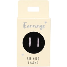 Trend No. 16 Pink stones earrings