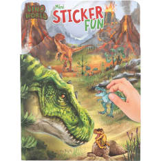 Dino World Mini Sticker Fun tarrakirja