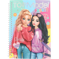 TOPModel Miju & Christy taskuvärityskirja