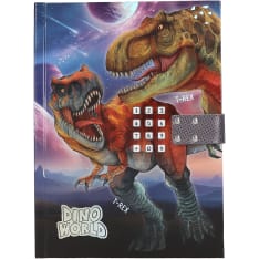 Dino World koodillinen päiväkirja äänellä