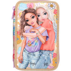 TOPModel Triple Pencil Case GIRL POWER