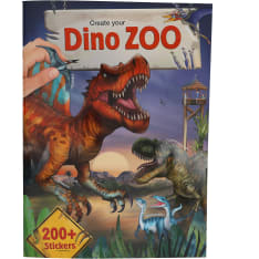 Dino World Zoo tarrakirja