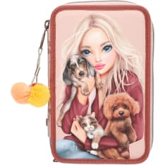 TOPModel Triple Pencil Case FUR EVER FRIENDS