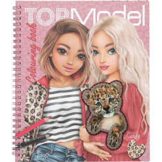 TOPModel Leoheart värityskirja paljeteilla