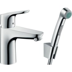 Hansgrohe Focus 100 Bidette sink faucet